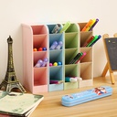 Wheat Pole Desktop Storage Box Sundry Box Office Desktop Cosmetics Storage Box