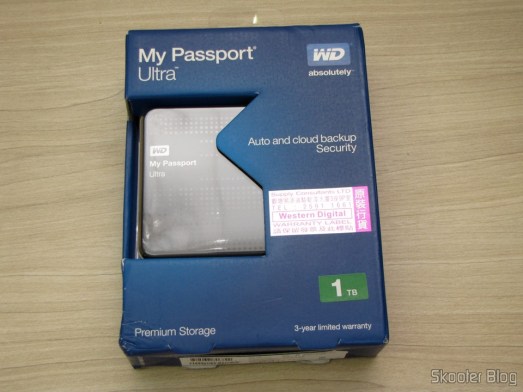 Western Digital My Passport Boîtier Disque Dur Externe - USB 3.0 - 2,5 Pouces - Noir