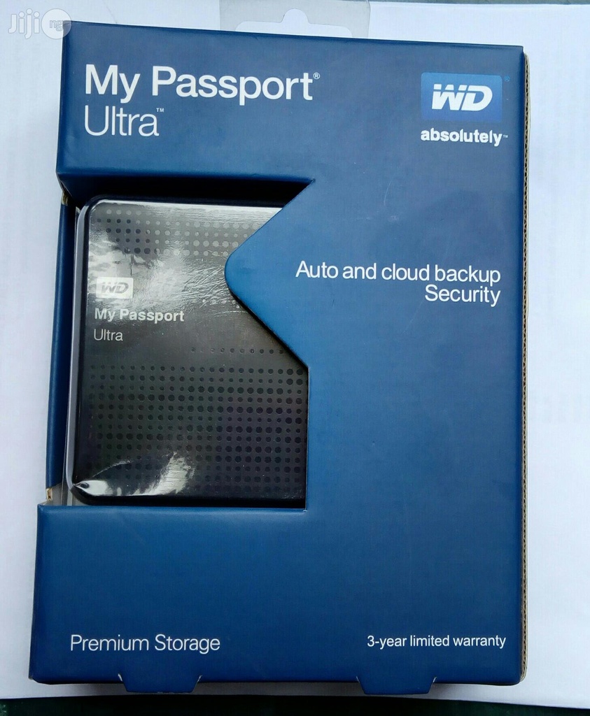 Western Digital My Passport Boîtier Disque Dur Externe - USB 3.0 - 2,5 Pouces - Noir