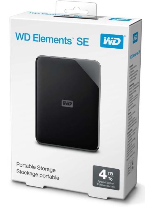 Western Digital Disque Dur Externe - 500 Go - USB 3.0 - Noir - 2.5 Pouces - USB 2.0 / USB 3.0 - Logiciel De Sauvegarde Inclus WD SmartWare - Garantie 1 Mois