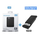Western Digital Boîtier Western Digital Boitier Disque Externe Sata W-D 2.5" USB 3.0