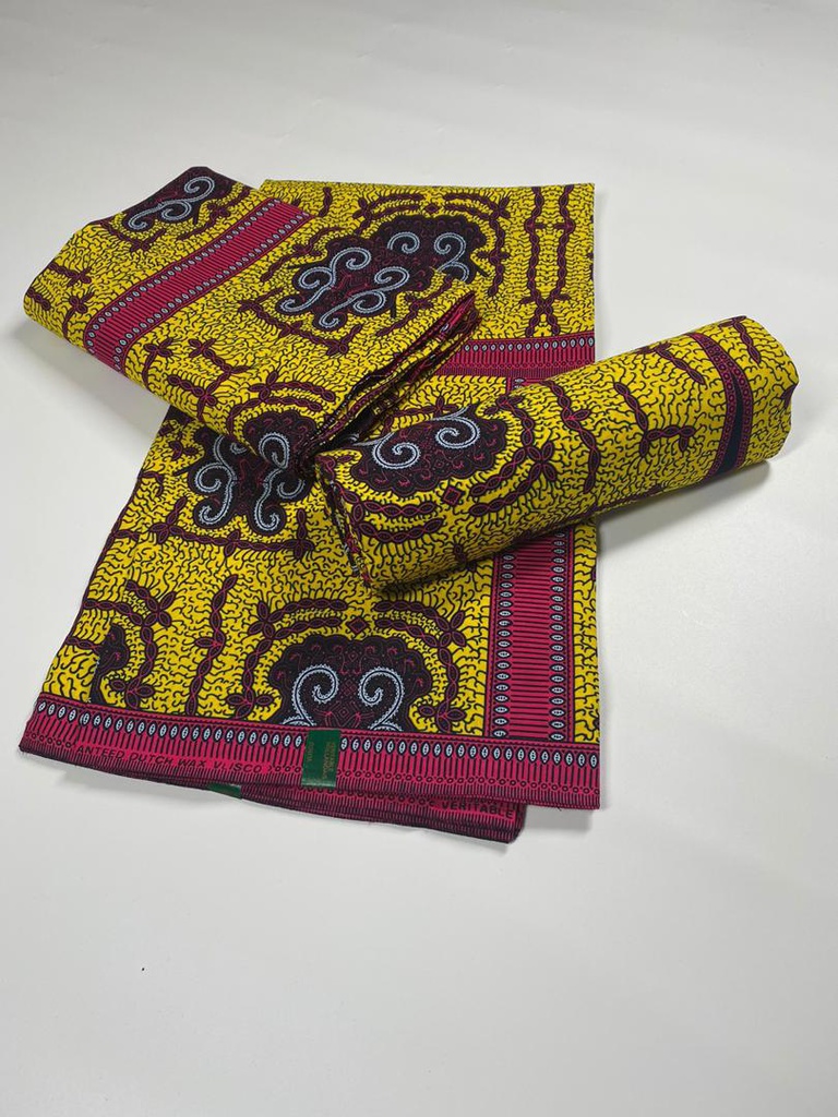 Wax Hollandais Jalousie - Rouge