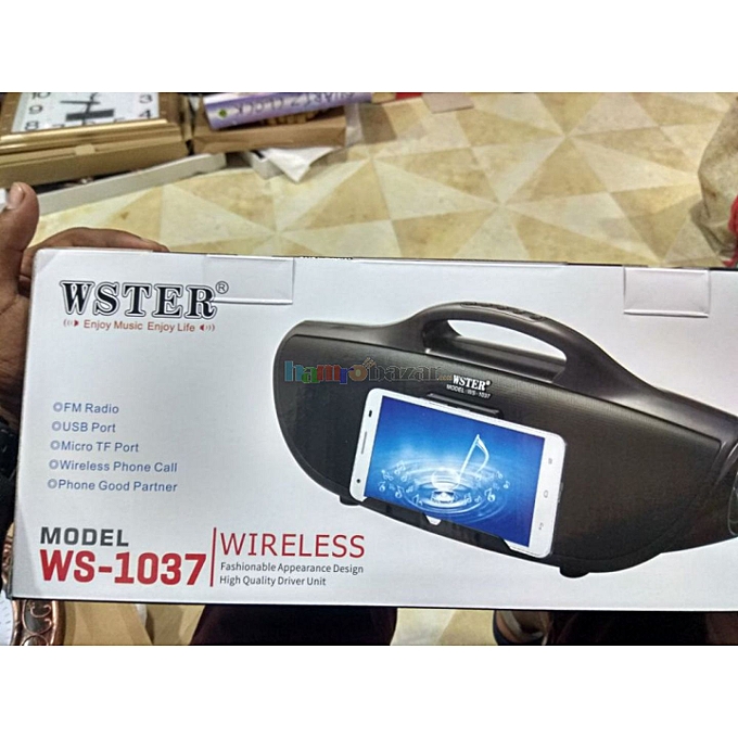 WS-1037 Haut-parleur Bluetooth - Noir