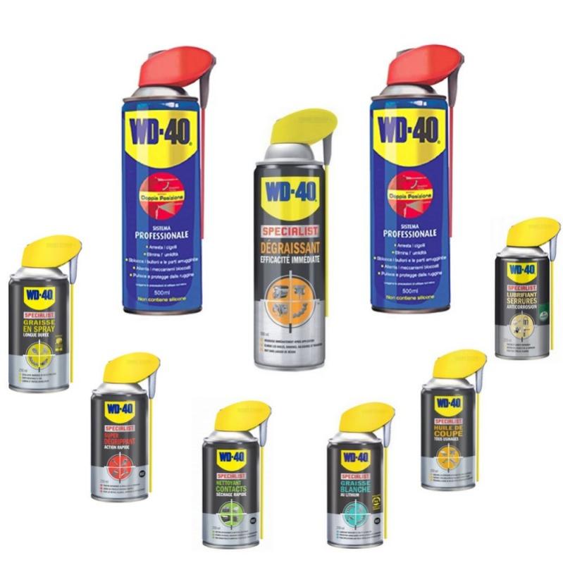 WD 40 Nettoyant Pc Spray Multifonction 330 Ml  - Bleu/Jaune