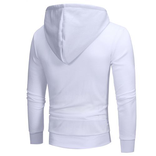Pull à Capuche pour Homme - Blanc