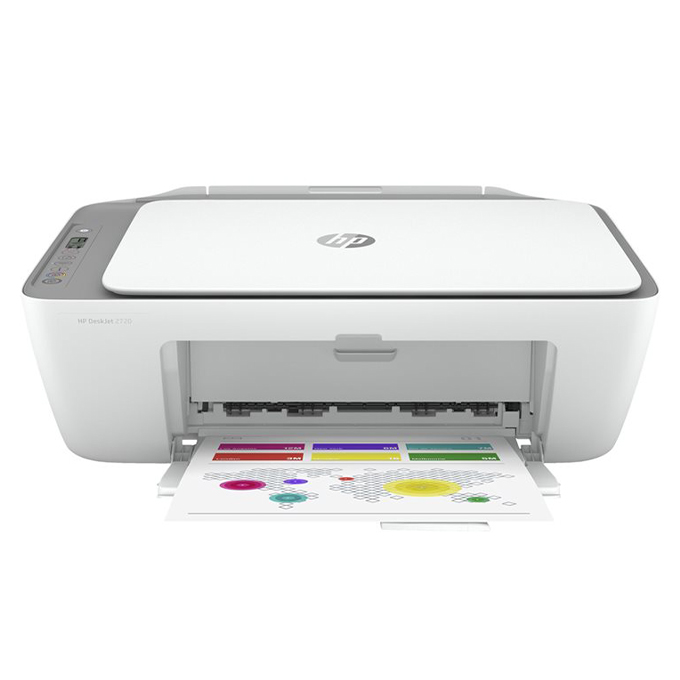 Hp DeskJet 2720 Imprimante Tout-en-un - 7,5 Ppm(noir) - 5,5 Ppm(couleur) - Impression - Copie - Scan - A4 - Wifi - Couleur