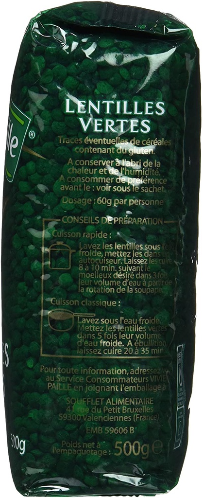 Vivien Paille LENT VERTE CELLO 500G
