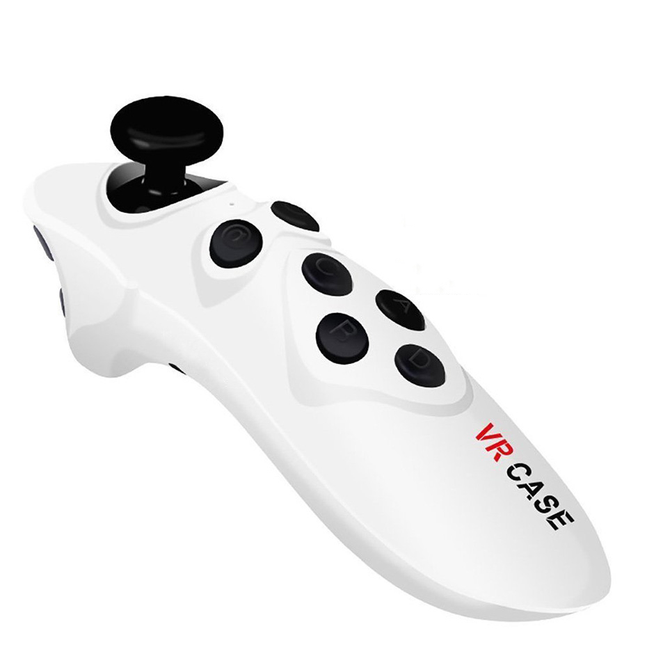 Virtual Reality Glasses Remote Control Mini Mobile Joystick Gamepad Wireless Controller   VR Glasses Remote-white+black