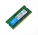 Crucial Barette Memoire Ram DDR3L - 8GB Portable CRUCIAL 10600 MHz- Noir