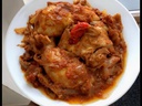 Kédjénou de poulet + riz