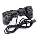 Crystal Manette De PC USB Double - Crystal - 2 En 1 - Noir