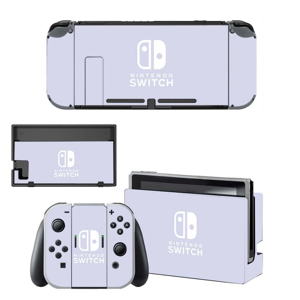 Color Series Full Set Faceplate Skin Decal Stickers For Nintend Switch