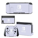 Color Series Full Set Faceplate Skin Decal Stickers For Nintend Switch
