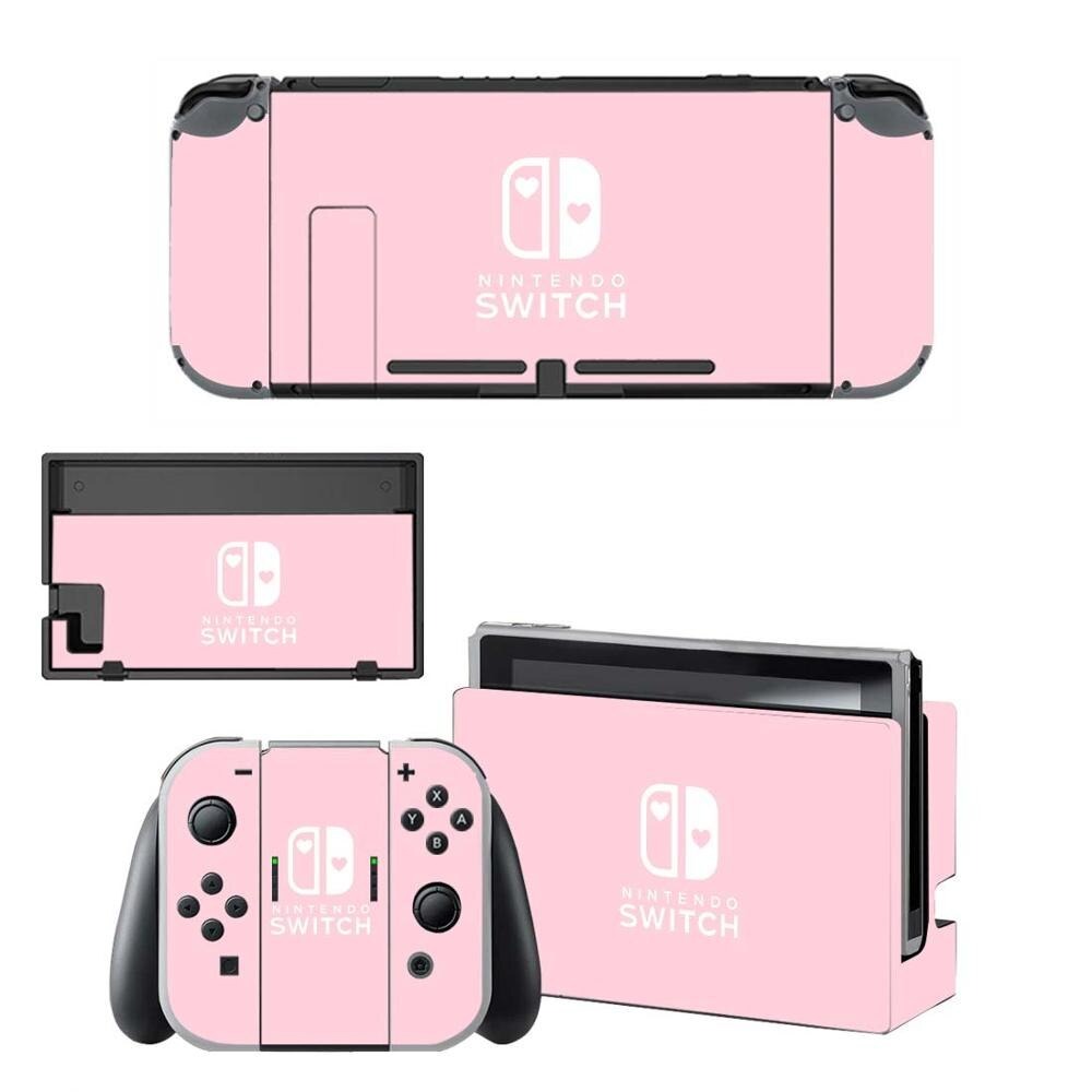 Color Series Full Set Faceplate Skin Decal Stickers For Nintend Switch