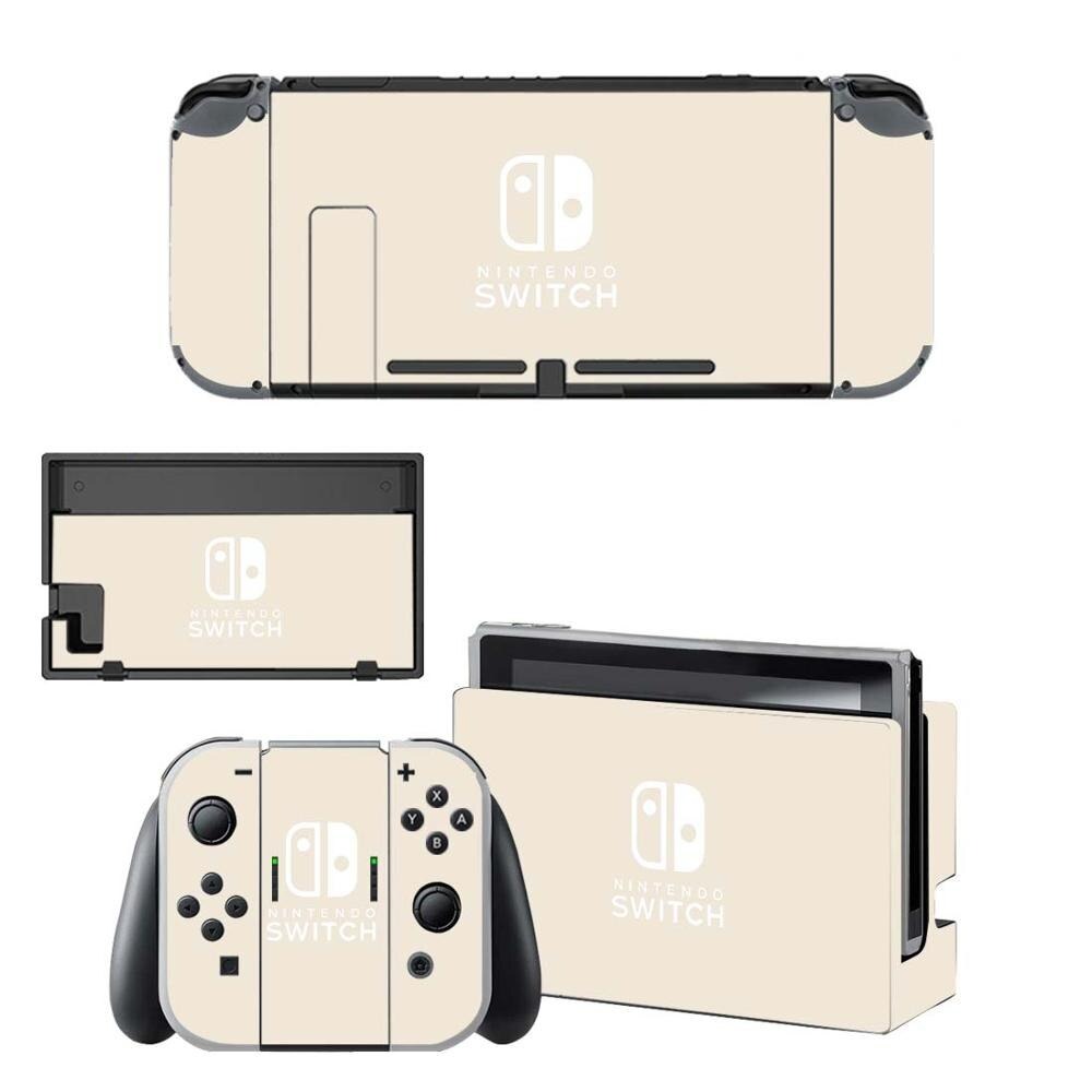 Color Series Full Set Faceplate Skin Decal Stickers For Nintend Switch