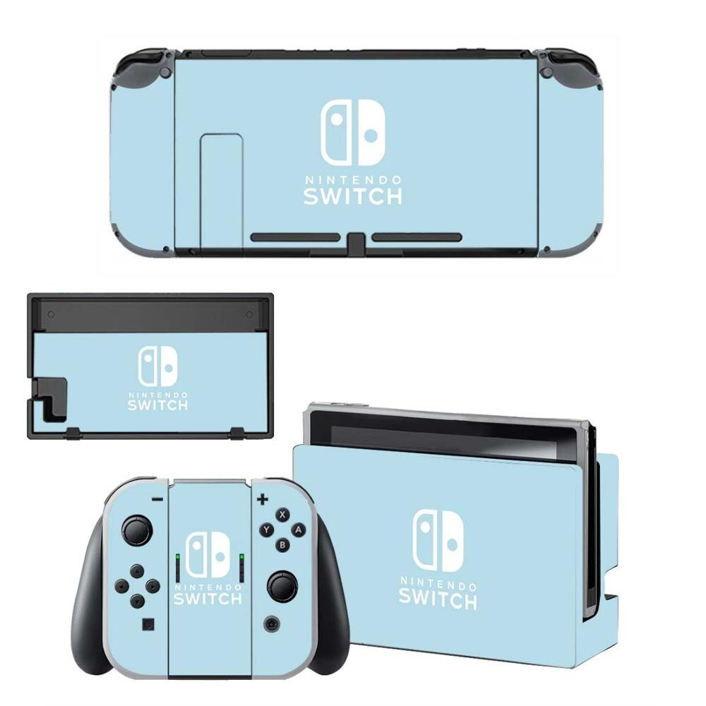 Color Series Full Set Faceplate Skin Decal Stickers For Nintend Switch