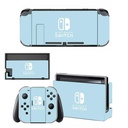 Color Series Full Set Faceplate Skin Decal Stickers For Nintend Switch