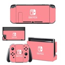 Color Series Full Set Faceplate Skin Decal Stickers For Nintend Switch