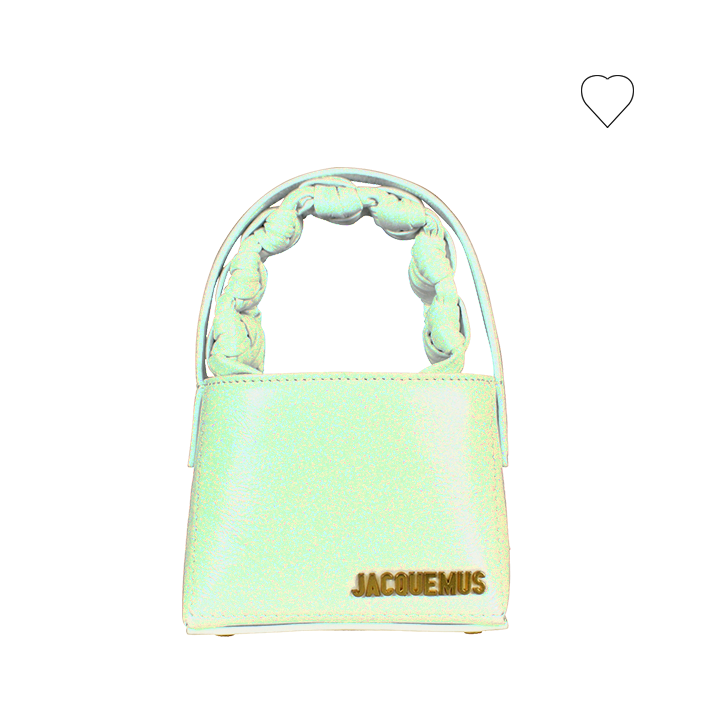 petit sac cuivre classé vert turquoise