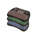 Mini Clavier Rétro-éclairage 2.4g Avec Pavé Souris Pour Android Tv Box Mini PC Ordinateur Portable