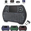 Mini Clavier Rétro-éclairage 2.4g Avec Pavé Souris Pour Android Tv Box Mini PC Ordinateur Portable