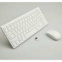 Mini Clavier Sans Fil + Souris Optique Sans Fil + 1 Adaptateur OTG Offert - Haute Qualité