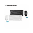Mini Clavier Sans Fil ET Wireless Mouse Suit 2.4G  AZERTY - Noir