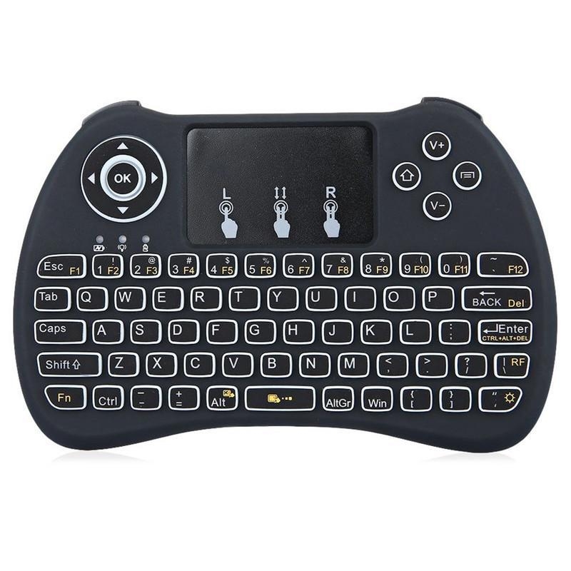 Mini Clavier Sans Fil Pour PC/TV Box - Noir