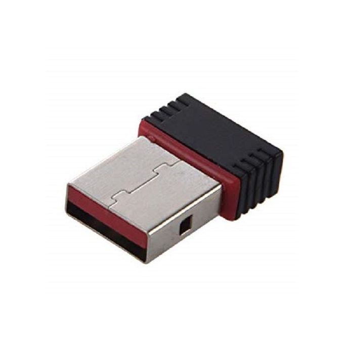 Mini Clé USB 2.0 Dongle WIFI Adapateur 150Mbps - Noir