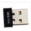 Mini Clé USB 2.0 Dongle WIFI Adapateur 150Mbps - Noir