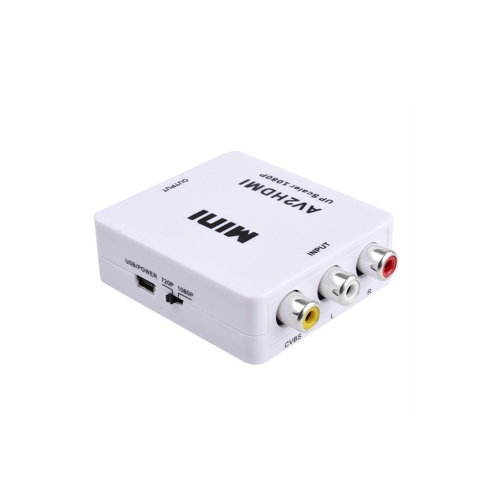Mini Convertisseur AV2HDMI - Blanc