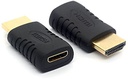 Mini HDMI Mâle Vers HDMI Standard Femelle - Noir