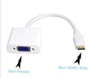Mini HDMI To VGA Cable