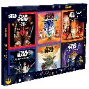 Star Wars - Coffret 12 Livres - 6 Histoires + 6 Coloriages