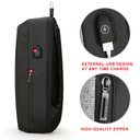 Sac à Dos à Port Usb Antivol - Noir