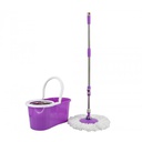 Seau De Nettoyage En Plastique - Violet/Gris