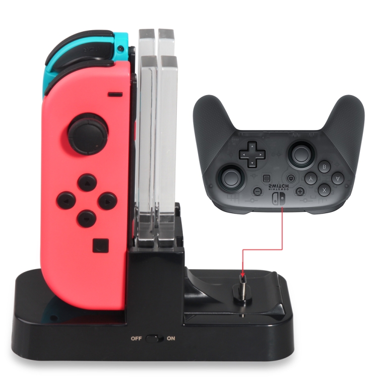 Multi-Function Charging Dock Station For Nintendo Switch Joy-Con Pro Controller Game Accessories