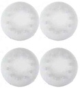 Silicone Gamepad Joystick Cover For XBOXONE For XBOX 360 For PS4 For PS3-white