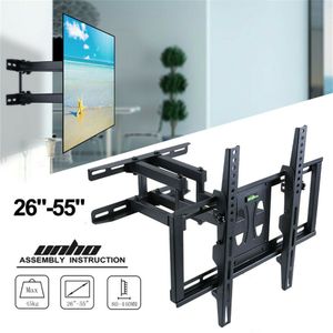 Skill Tech Support Mural TV - 26 à 55 Pouces - Pivotant - Inclinable - SH 44P - Noir