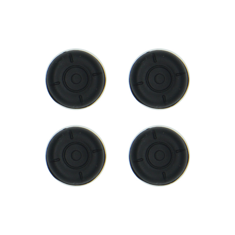 Skull&amp;Co Left + Right Gamepad Rocker Cap Button Cover Thumb Grip Set For Switch / Switch Lite / JOYCON (Black)