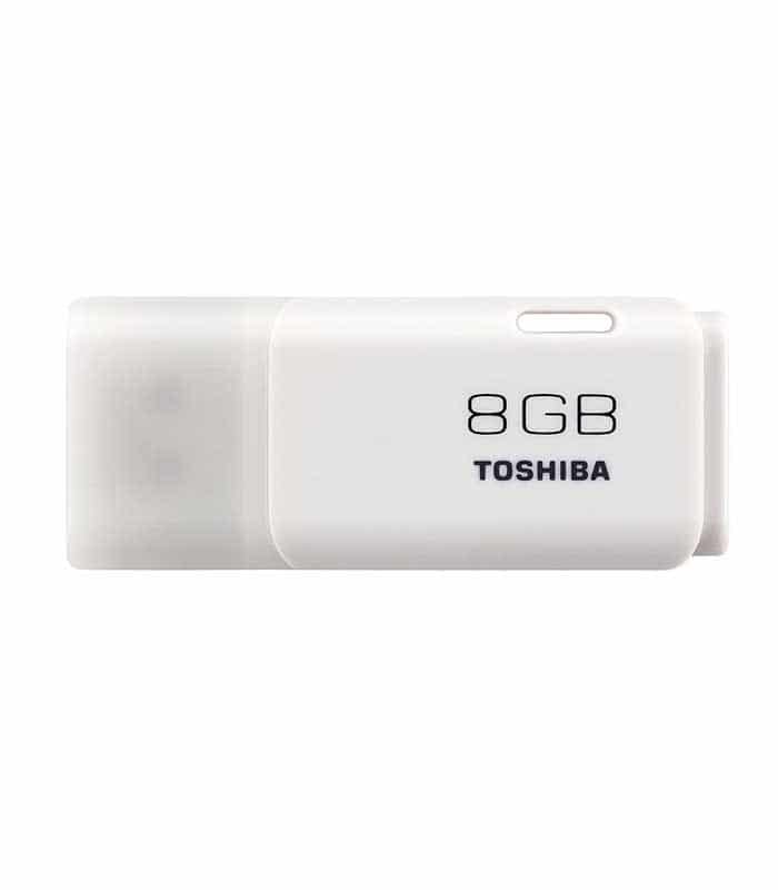 Multi-Port USB 7 En 1 Avec Contact + Cle USB 8Gb Offerte  - Blanc