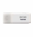 Multi-Port USB 7 En 1 Avec Contact + Cle USB 8Gb Offerte  - Blanc