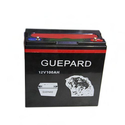 Solar GUEPARD Batterie Solaire - 12V - 100Ah - Décharge Très Lente