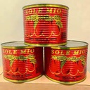 Sole Mio 01 Boite - Sole Mio - Double Concentré De Tomates - 400 G - Rouge Noir Jaune Or