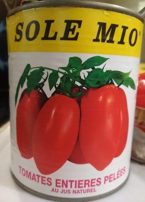Solemio TOMATES ENTIERES PELEE 800G