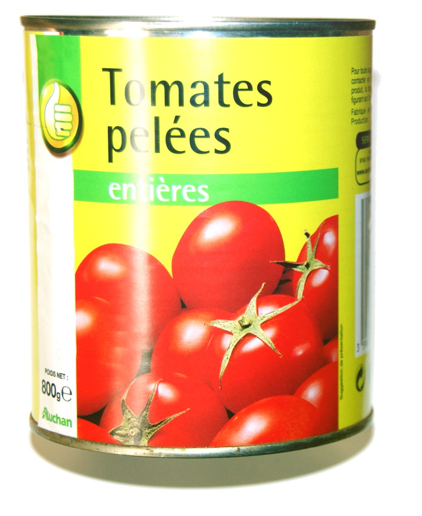 Solemio TOMATES ENTIERES PELEE 800G
