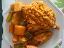 Riz gras au poulet