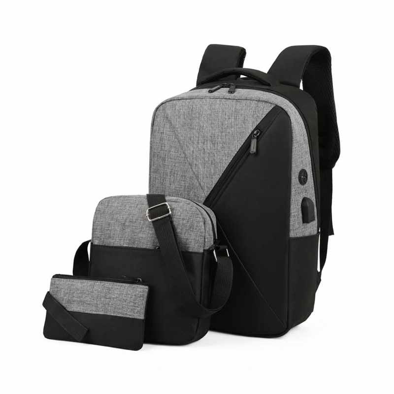 Sac à Dos élève 3 En 1 Cartable Enfant Fille/ Garçon CM Collège Lycée/bureau - Bleu