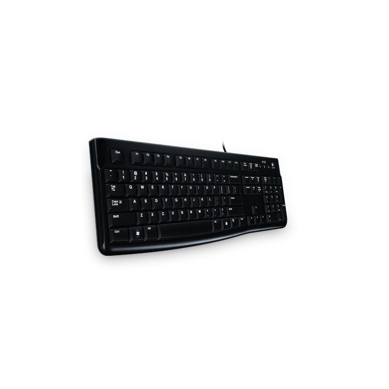 LOGITECH K120 CLAVIER USB AZERTY FRANÇAIS NOIR