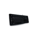 LOGITECH K120 CLAVIER USB AZERTY FRANÇAIS NOIR